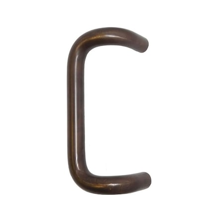 Don-Jo 12" CTC Offset Pull, 1" Round, 3-1/2" Projection 1158613